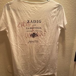 Zadig & Voltaire tee shirt